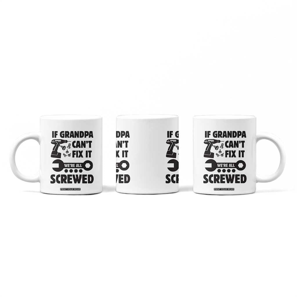 Grandpa Gifts Coffee Mug Fathers Day Grandfather Gift from Granddaughter Grandson TB10 Print Your Wear