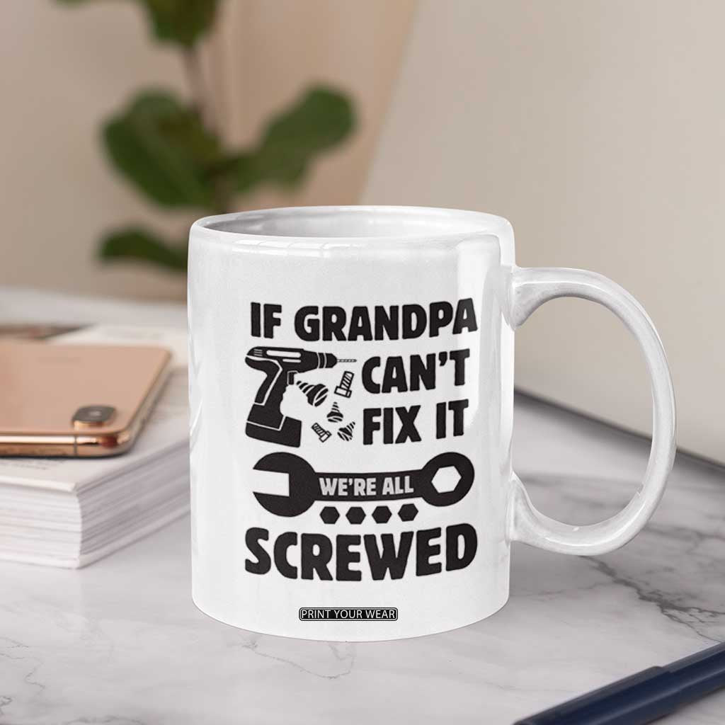 Grandpa Gifts Coffee Mug Fathers Day Grandfather Gift from Granddaughter Grandson TB10 Print Your Wear