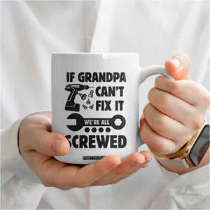 Grandpa Gifts Coffee Mug Fathers Day Grandfather Gift from Granddaughter Grandson TB10 Print Your Wear