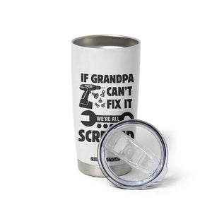 Grandpa Gifts Tumbler Cup Fathers Day Grandfather Gift from Granddaughter Grandson TB10 Print Your Wear