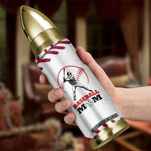 Baseball Mom Bullet Tumbler My Favorite Player Calls Me Mom Mothers Day TB10 Print Your Wear