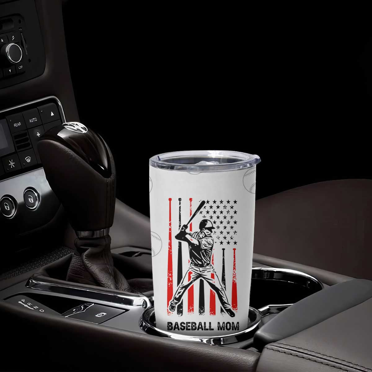 Baseball Mom Tumbler Cup Leopard Print Mothers Day Birthday Gifts From Daughter Son TB10 Print Your Wear