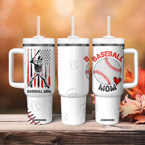 Baseball Mom Tumbler With Handle Leopard Print Mothers Day Birthday Gifts From Daughter Son TB10 Print Your Wear