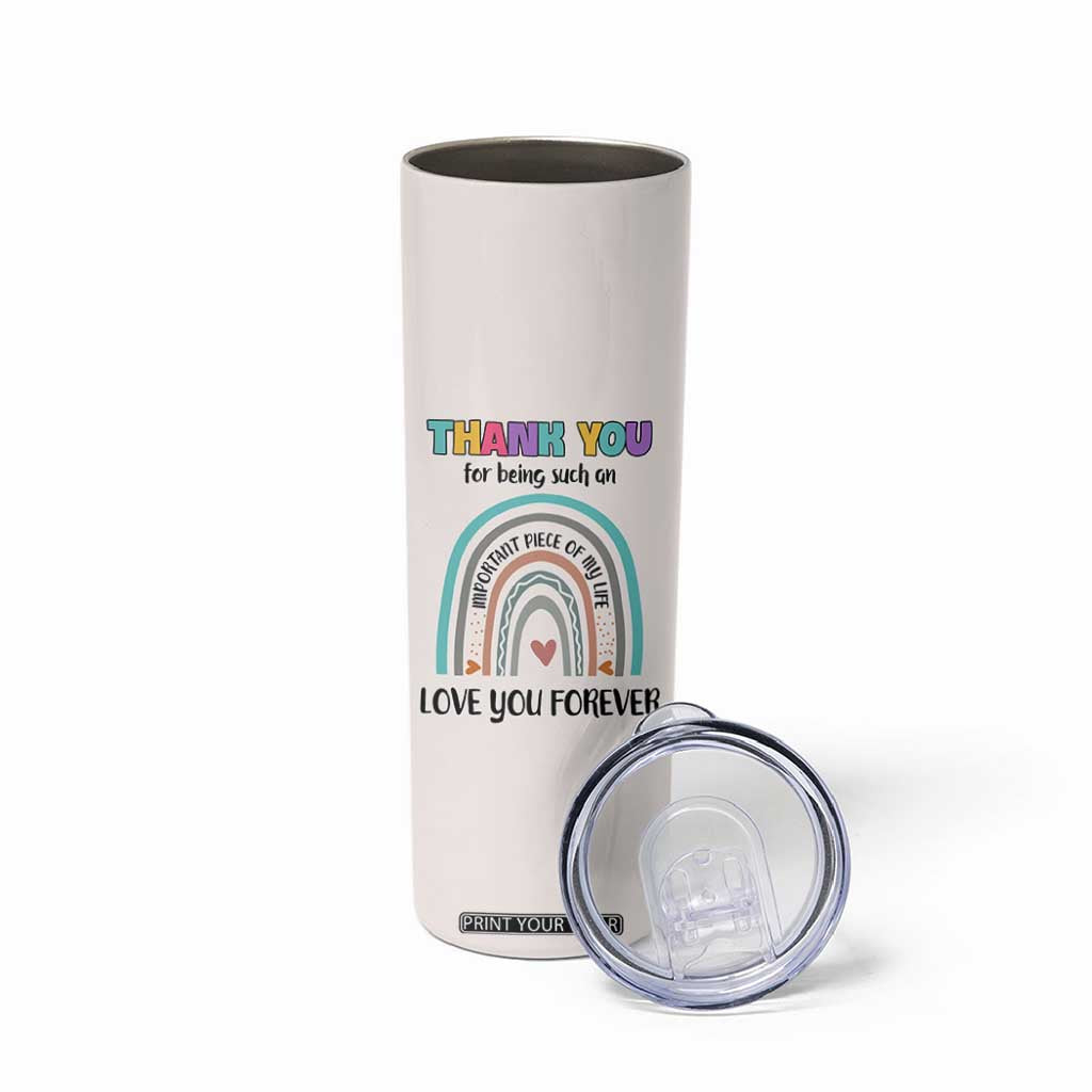 Aunt Gifts Skinny Tumbler Christmas Birthday Thank You Gift From Niece Nephew TB10 Print Your Wear