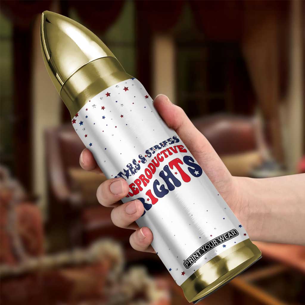 Retro Reproductive Rights Bullet Tumbler Merica Stars Stripes Feminist 4th Of July TB10 Print Your Wear