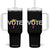 Trump Hair Tie Tumbler With Handle Vote Funny President TB10 One Size: 40 oz Black Print Your Wear