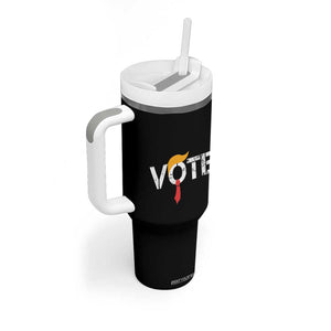 Trump Hair Tie Tumbler With Handle Vote Funny President TB10 Print Your Wear