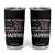 This Veteran Supports Harris 2024 Tumbler Cup American Flag 4th Of July Madam President TB10 Black Print Your Wear