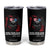 Harris Walz 2024 Election Tumbler Cup Mind Your Own Damn Business American Flag Cats For Kamala TB10 Black Print Your Wear