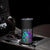 Suicide Prevention Awareness Skinny Tumbler Teal Purple Ribbon Still Here Still Fighting American Flag Therapist Psychologist TB10 Print Your Wear