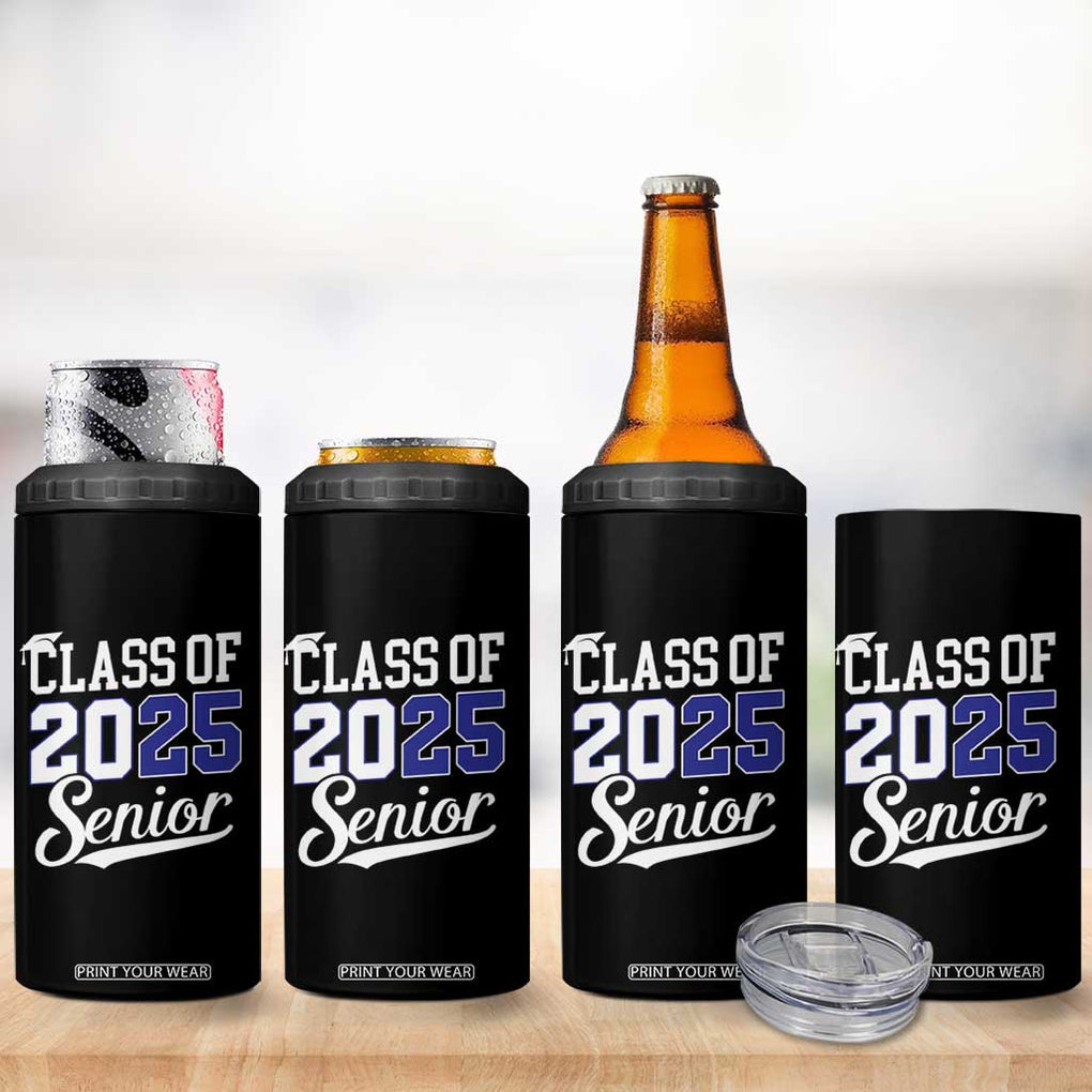 Senior 2025 4 in 1 Can Cooler Tumbler Class of 2025 Graduation Back To School Graduate Graduation TB10 Print Your Wear