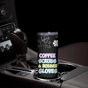 Coffee Scrubs Rubber Gloves Skinny Tumbler Funny Nurse Doctor Hospital Staff Gifts TB10 Print Your Wear