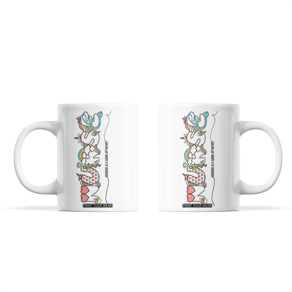 Nurse Gifts For Women Coffee Mug Nurses Week Nursing School Graduation Gifts TB10 White Print Your Wear