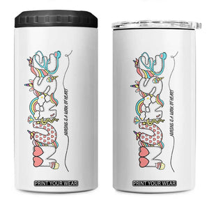 Nurse Gifts For Women 4 in 1 Can Cooler Tumbler Nurses Week Nursing School Graduation Gifts TB10 One Size: 16 oz White Print Your Wear