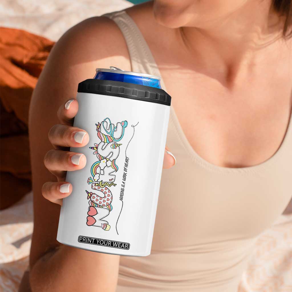 Nurse Gifts For Women 4 in 1 Can Cooler Tumbler Nurses Week Nursing School Graduation Gifts TB10 Print Your Wear