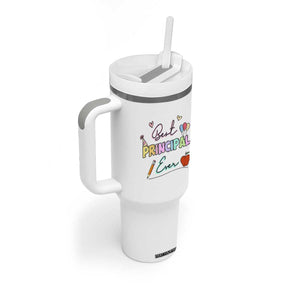 Principal Gifts Tumbler With Handle School Principals Day Best Principal Ever TB10 Print Your Wear