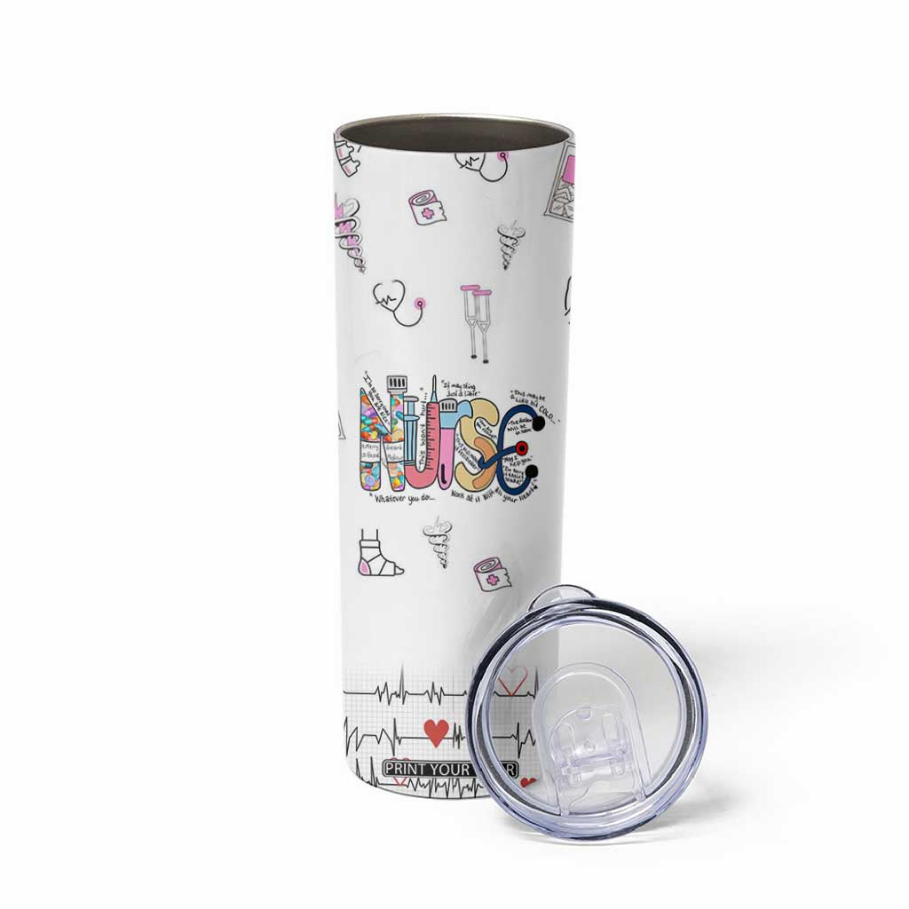 Nurse Gifts For Women Skinny Tumbler Nursing School Graduation Nurses Week Gifts TB10 Print Your Wear
