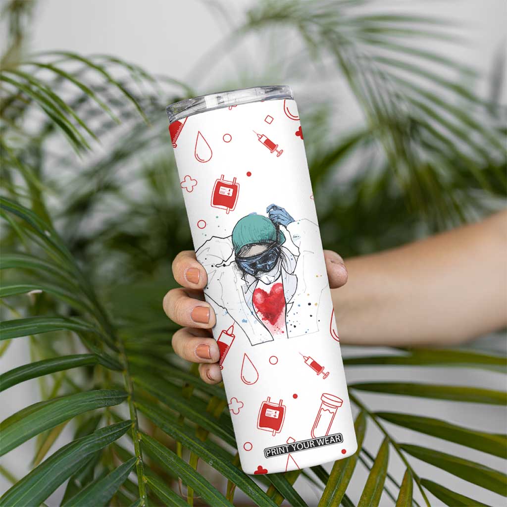 Nurse Gifts for Women Skinny Tumbler Nutrition Facts Rn Lpn Practitioner Nursing School Graduation Gifts TB10 Print Your Wear