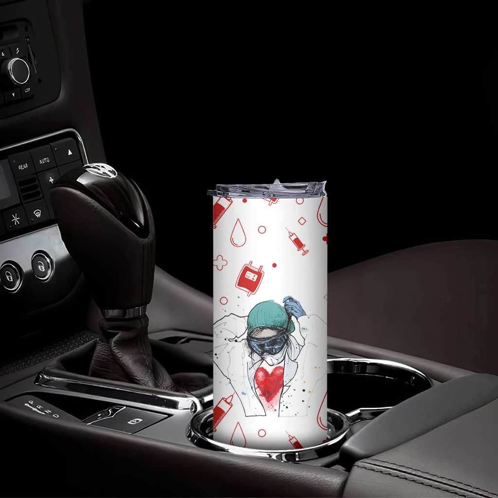 Nurse Gifts for Women Skinny Tumbler Nutrition Facts Rn Lpn Practitioner Nursing School Graduation Gifts TB10 Print Your Wear