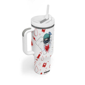 Nurse Gifts for Women Tumbler With Handle Nutrition Facts Rn Lpn Practitioner Nursing School Graduation Gifts TB10 Print Your Wear