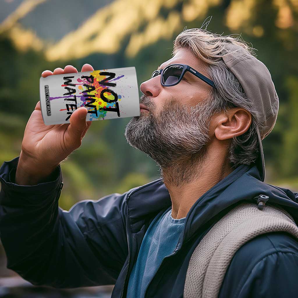 Not Paint Water Artist Gifts 4 in 1 Can Cooler Tumbler Painter Art Teacher Appreciation Gifts Work Colleague TB10 Print Your Wear