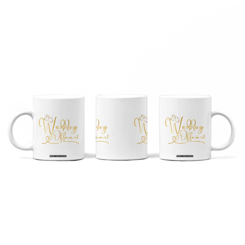 Wedding Officiant Gift Coffee Mug Thanks Gifts From Couple Bride Groom TB10 Print Your Wear