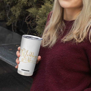 Wedding Officiant Gift Tumbler Cup Thanks Gifts From Couple Bride Groom TB10 Print Your Wear