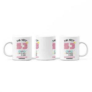 53th Birthday Gifts For Women Coffee Mug Funny 1973 53 Year Old Birthday TB10 Print Your Wear