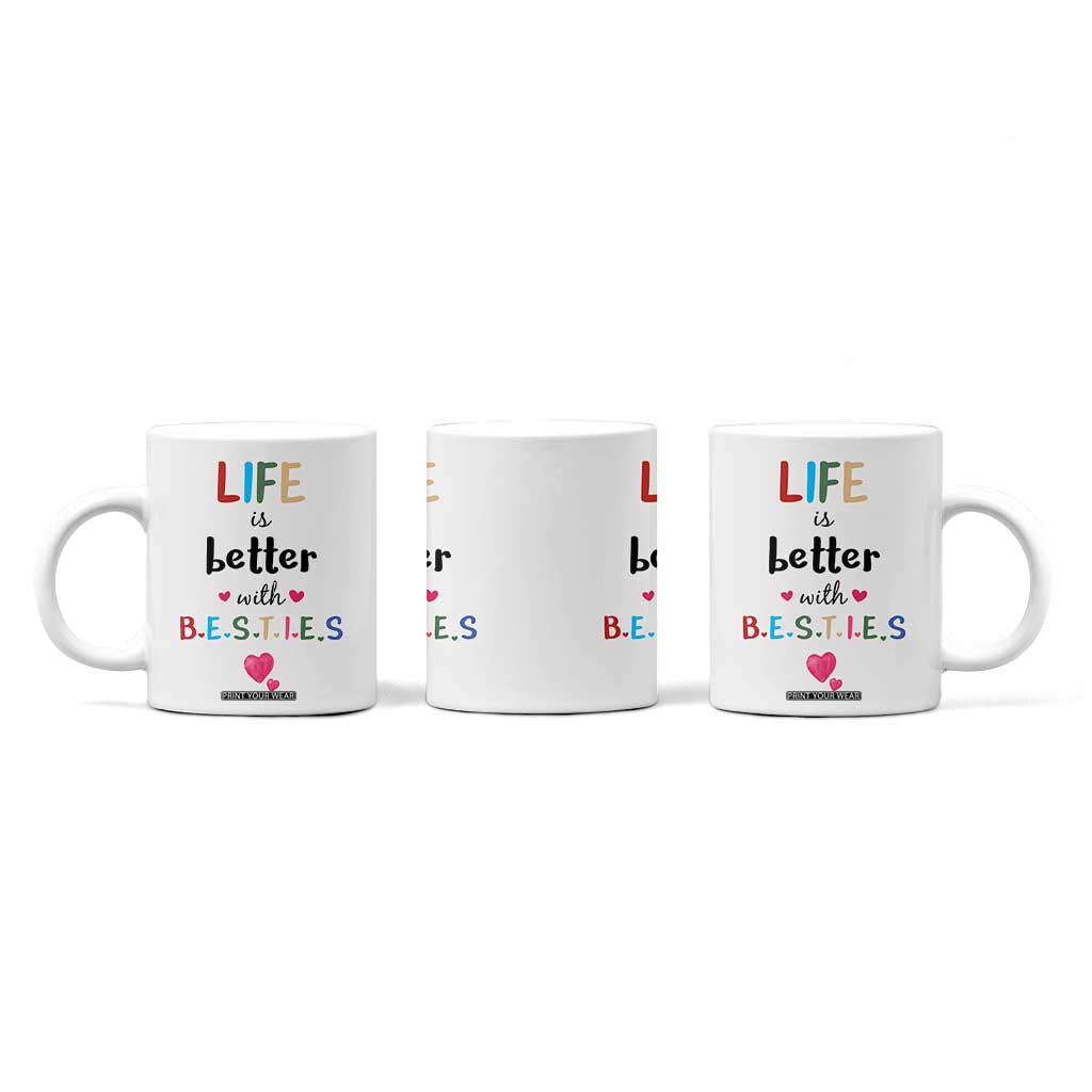 Bestie Gifts Coffee Mug Best Friends Friendships BFF Gift TB10 Print Your Wear