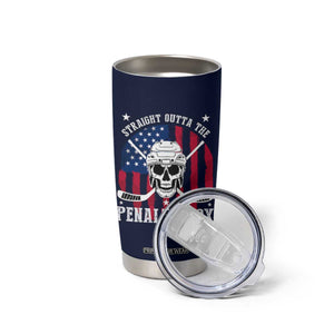Ice Hockey Tumbler Cup Hockey Lovers Fans Coaches Sticks US Flag TB10 Print Your Wear