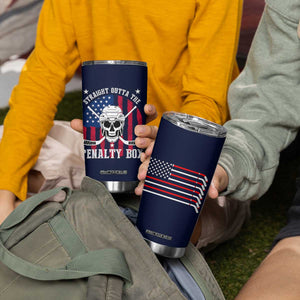 Ice Hockey Tumbler Cup Hockey Lovers Fans Coaches Sticks US Flag TB10 Print Your Wear