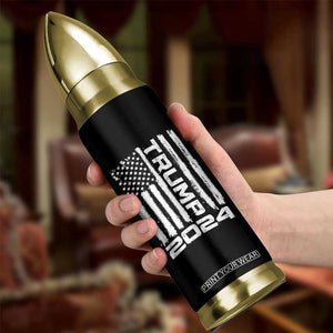American President Election Bullet Tumbler Trump 2024 American Flag TB10 Print Your Wear