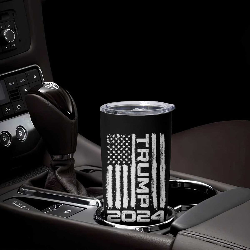 American President Election Tumbler Cup Trump 2024 American Flag TB10 Print Your Wear