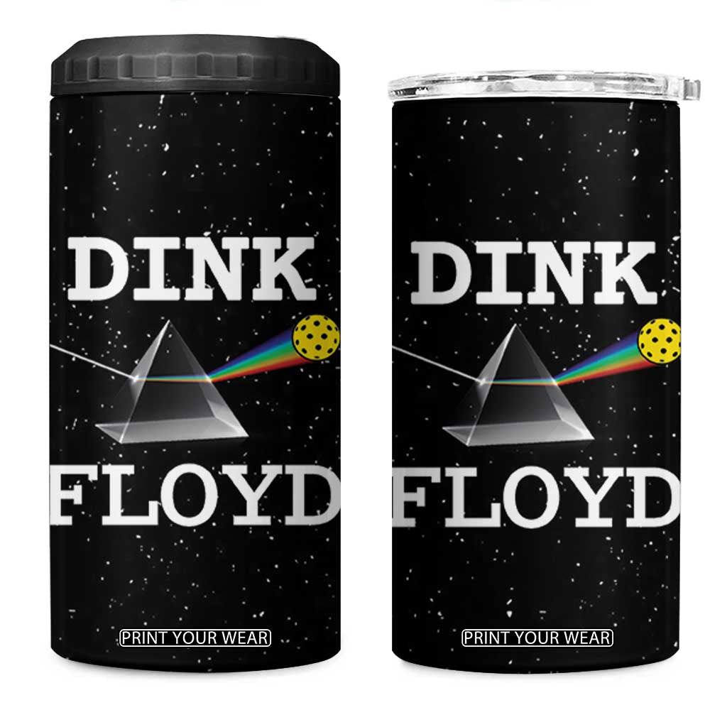 Funny Pickleball 4 in 1 Can Cooler Tumbler Dink Player Vintage Retro TB10 One Size: 16 oz Black Print Your Wear