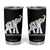 Trump 2024 Election Tumbler Cup Republican Elephant 45 47 TB10 Black Print Your Wear
