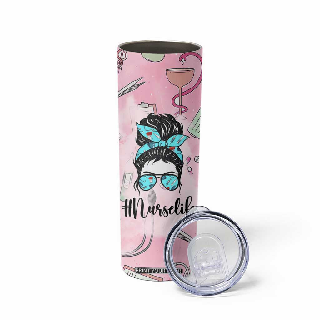 Funny Nurse Gifts for Women Skinny Tumbler Rn Lpn Practitioner Nursing School Graduation Gifts TB10 Print Your Wear