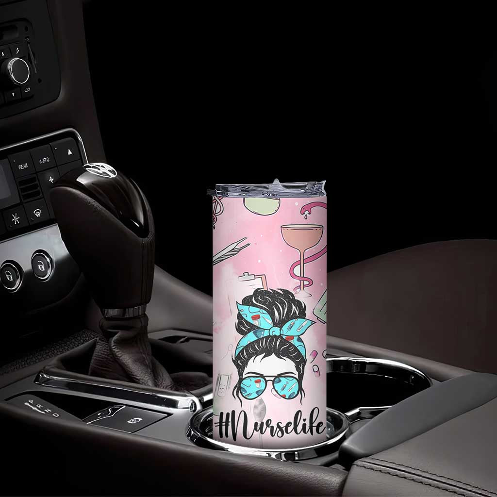 Funny Nurse Gifts for Women Skinny Tumbler Rn Lpn Practitioner Nursing School Graduation Gifts TB10 Print Your Wear