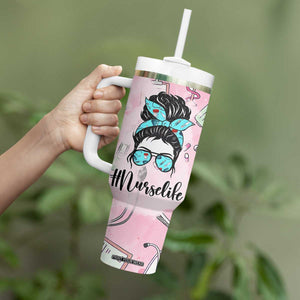 Funny Nurse Gifts for Women Tumbler With Handle Rn Lpn Practitioner Nursing School Graduation Gifts TB10 Print Your Wear
