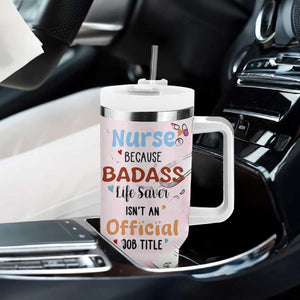 Funny Nurse Gifts for Women Tumbler With Handle Rn Lpn Practitioner Nursing School Graduation Gifts TB10 Print Your Wear