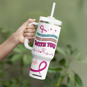 Nurse Gifts for Women Tumbler With Handle Life Becomes Better And Healthier With You TB10 Print Your Wear