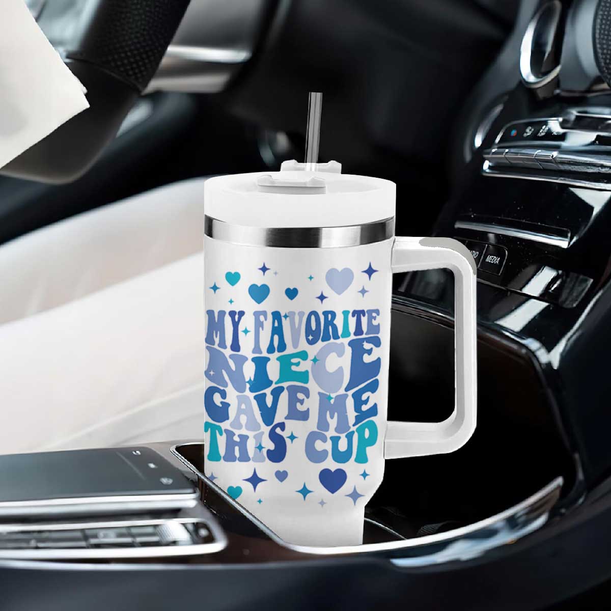Aunt Gifts From Niece Tumbler With Handle My Favorite Niece Gave Me This Cup TB10 Print Your Wear