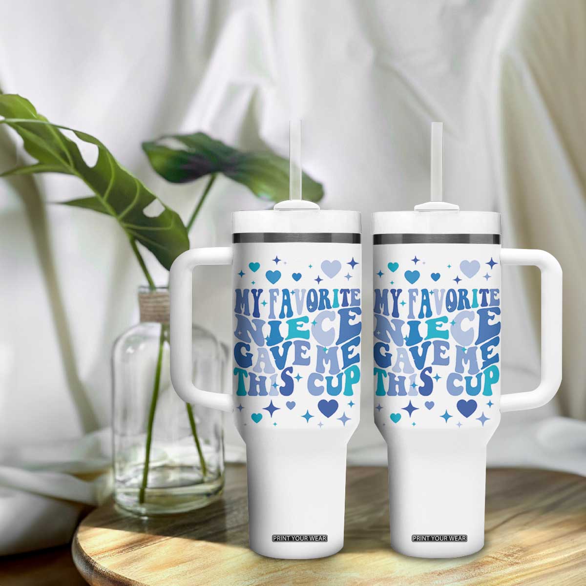 Aunt Gifts From Niece Tumbler With Handle My Favorite Niece Gave Me This Cup TB10 Print Your Wear