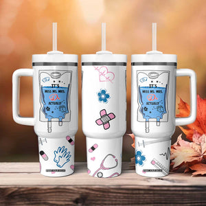 Funny Doctor Gifts Tumbler With Handle Its Dr Actually PhD Graduation Gift TB10 Print Your Wear