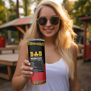 Christmas Gifts for Dad Skinny Tumbler Father's Day Christmas Present from Daughter Son TB10 Print Your Wear