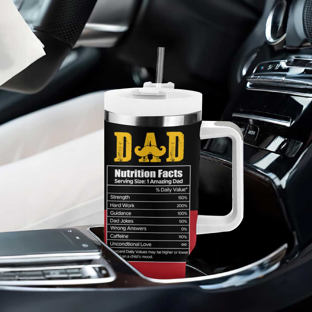 Christmas Gifts for Dad Tumbler With Handle Father's Day Christmas Present from Daughter Son TB10 Print Your Wear