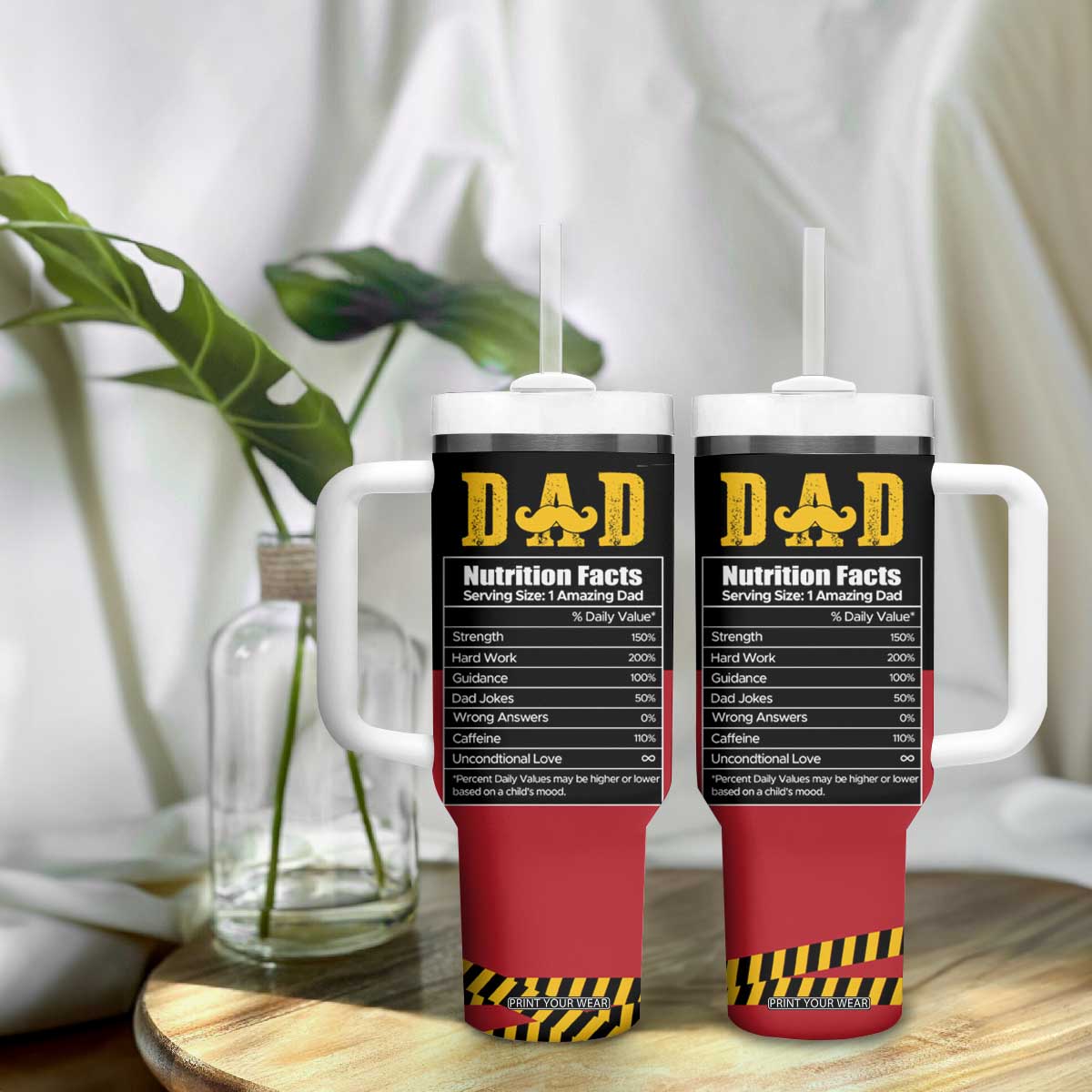 Christmas Gifts for Dad Tumbler With Handle Father's Day Christmas Present from Daughter Son TB10 Print Your Wear