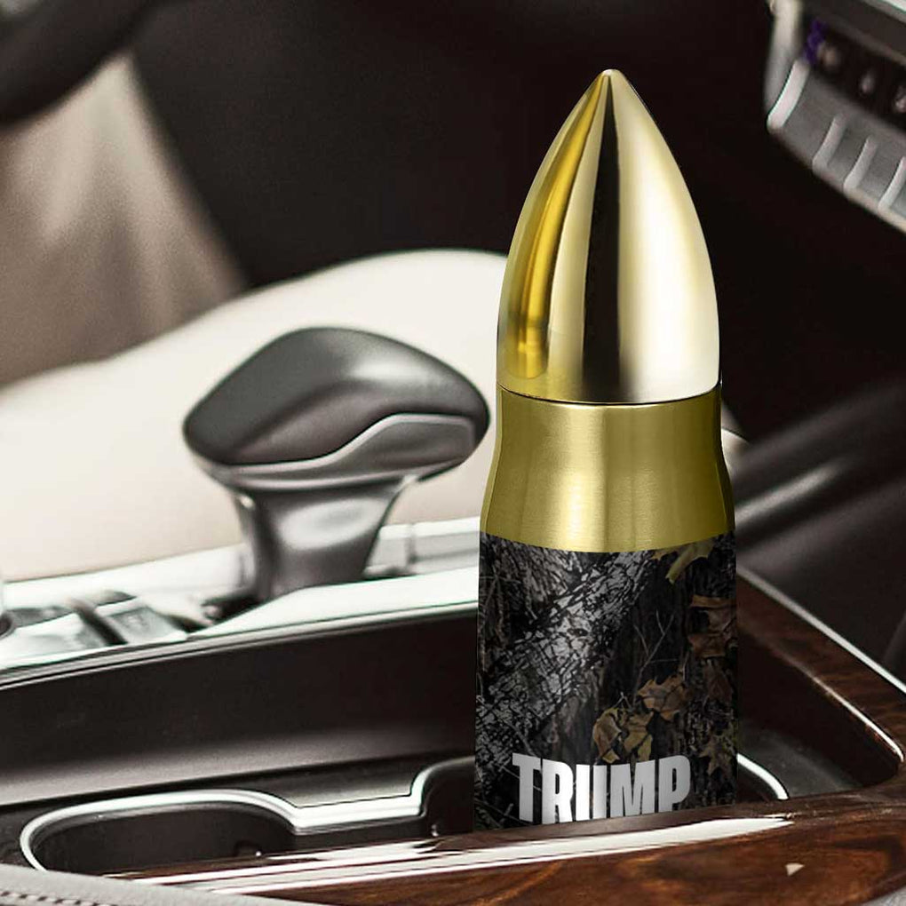 Trump 2024 Bullet Tumbler President Election American Flag Camouflage TB10 Print Your Wear