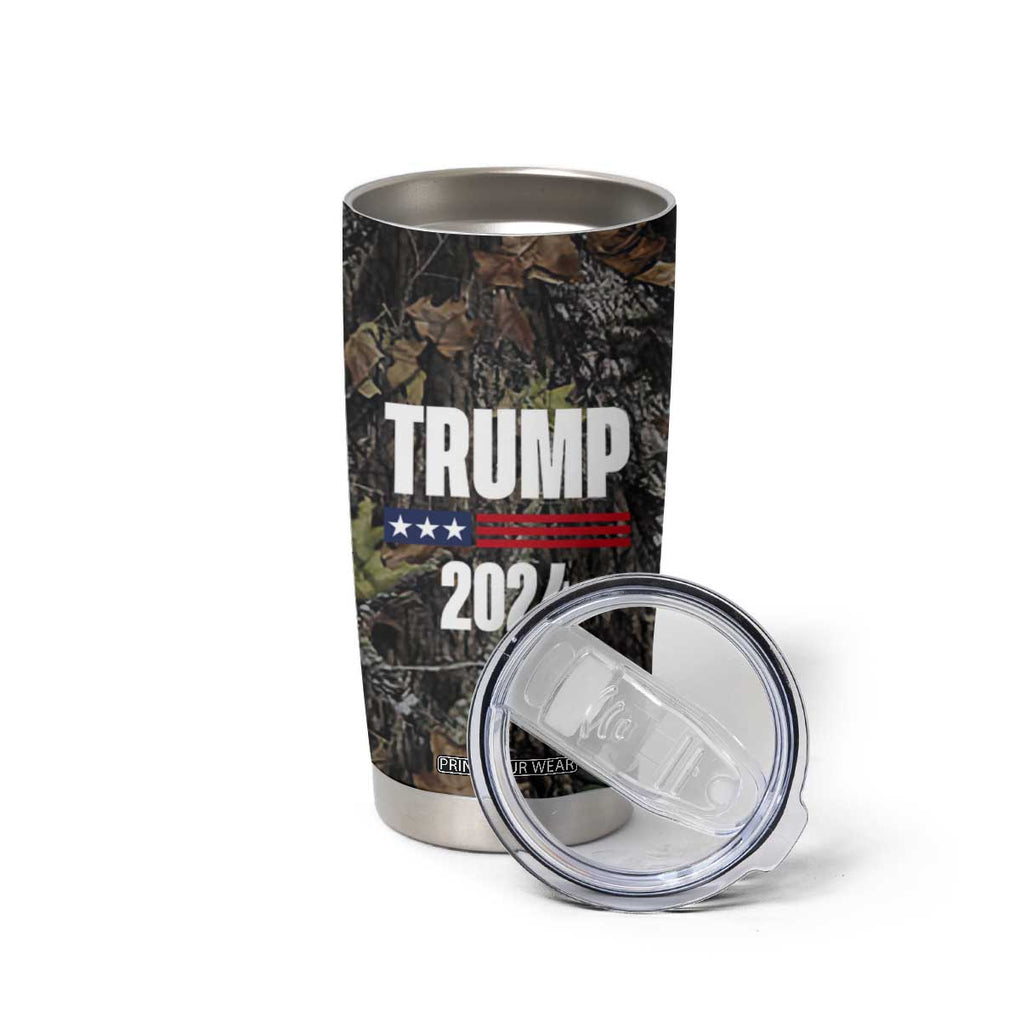 Trump 2024 Tumbler Cup President Election American Flag Camouflage TB10 Print Your Wear