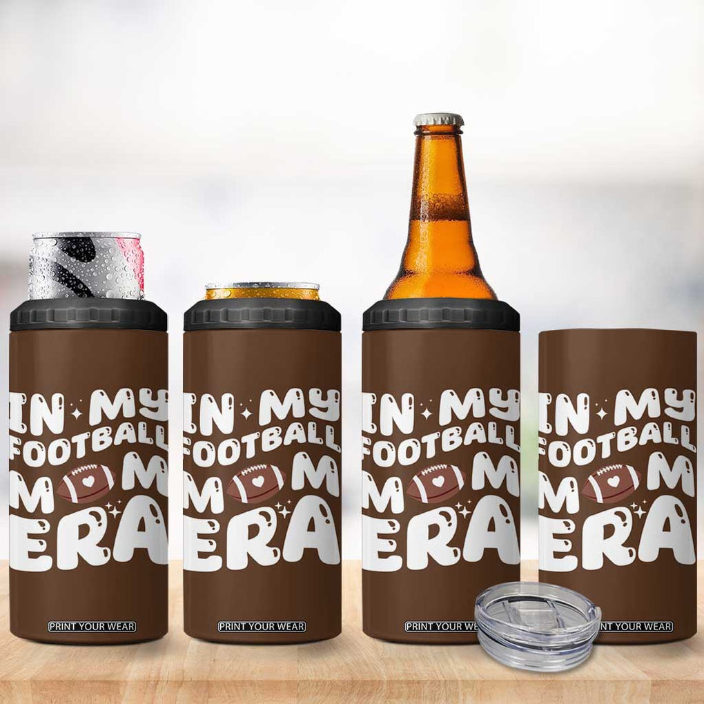 Football Mom 4 in 1 Can Cooler Tumbler Game Day Football Season For Moms TB10 Print Your Wear