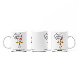 Funny Chicken Coffee Mug I Don't Fart I Just Whisper in My Pants Silly Chicken Humor TB10 Print Your Wear